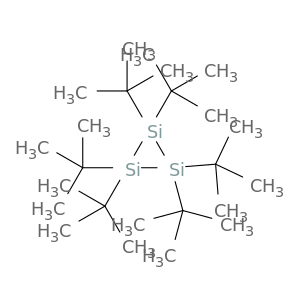 Cyclotrisilane, hexakis(1,1-dimethylethyl)-