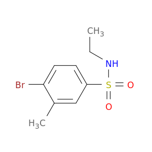 N-Ethyl 4-bromo-3-methylbenzenesulfonamide