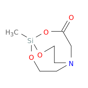 2,8,9-Trioxa-5-aza-1-silabicyclo[3.3.3]undecan-3-one, 1-methyl-