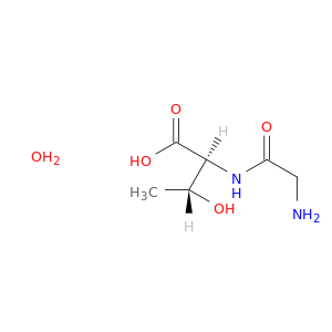 L-Threonine, N-glycyl-, monohydrate