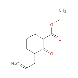 Cyclohexanecarboxylic acid, 2-oxo-3-(2-propenyl)-, ethyl ester