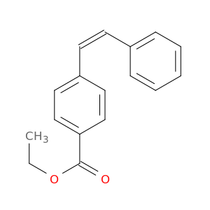 乙基4-[(1Z)-2-苯基乙烯基]苯甲酸盐