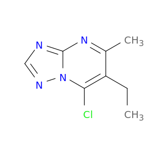 7-氯-6-乙基-5-甲基[1,2,4]三唑唑[1,5-A]嘧啶