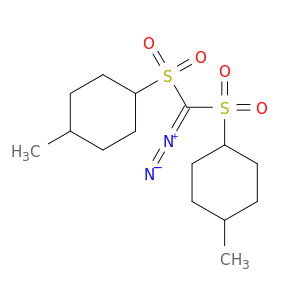 Cyclohexane, 1,1'-[(diazomethylene)bis(sulfonyl)]bis[4-methyl-