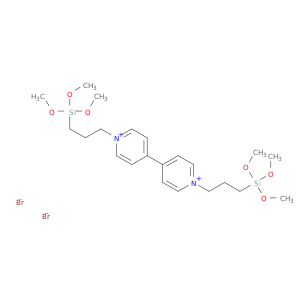 4,4'-Bipyridinium, 1,1'-bis[3-(trimethoxysilyl)propyl]-, dibromide