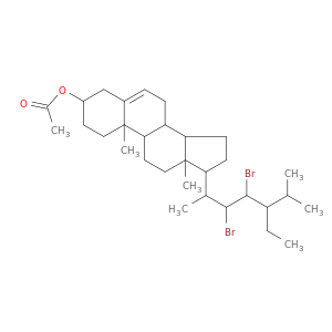 [17-(3,4-dibromo-5-ethyl-6-methyl-heptan-2-yl)-10,13-dimethyl-2,3,4,7,8,9,11,12,14,15,16,17-dodecahydro-1H-cyclopenta[a]phenanthren-3-yl] acetate