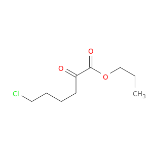Hexanoic acid, 6-chloro-2-oxo-, propyl ester