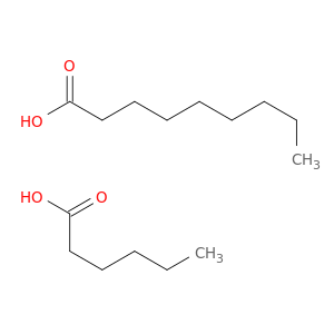 hexanoic acid- nonanoic acid(1:1)