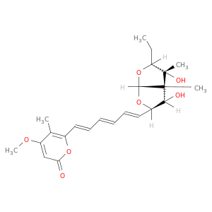6-[(1E,3E,5E)-6-[(2R,3R,3AR,4R,5R,6As)-5-乙基己烯-3,4-二羟基-3a,4-二甲基呋喃[2,3-b]Furan-2-Y1]-1,3,5-六烷醇-1-Y1]-4-甲氧基-5-甲基-2H-Pyran-2-one
