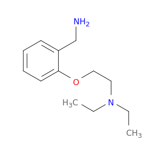 {2-[2-(diethylamino)ethoxy]phenyl}methanamine