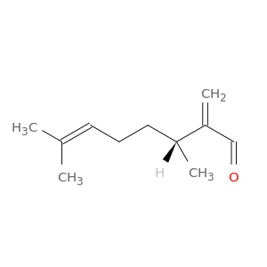 6-Octenal, 3,7-dimethyl-2-methylene-, (R)-
