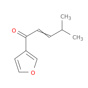 2-Penten-1-one, 1-(3-furanyl)-4-methyl-
