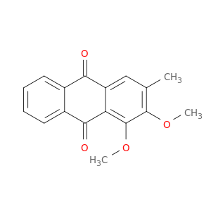 9,10-Anthracenedione,1,2-dimethoxy-3-methyl-