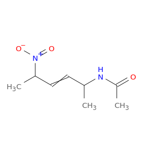 Acetamide, N-(1-methyl-4-nitro-2-pentenyl)-