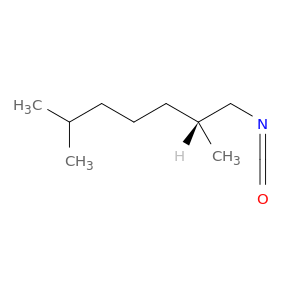 Heptane, 1-isocyanato-2,6-dimethyl-, (2R)-