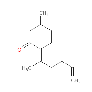 Cyclohexanone, 5-methyl-2-(1-methyl-4-pentenylidene)-, (E)-