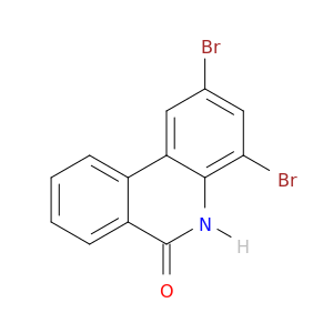 6(5H)-Phenanthridinone,2,4-dibromo-