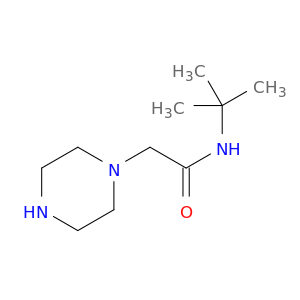 N-(1,1-二甲基乙基)-1-哌嗪酰胺
