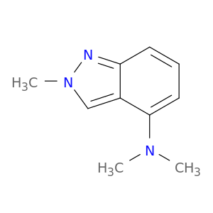 2H-Indazol-4-amine, N,N,2-trimethyl-