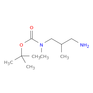 tert-butyl N-(3-amino-2-methylpropyl)-N-methylcarbamate