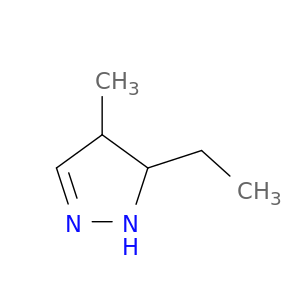 1H-Pyrazole, 5-ethyl-4,5-dihydro-4-methyl-