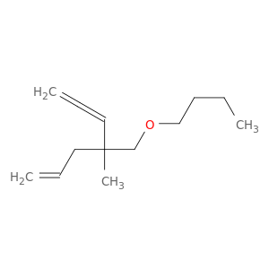 1,2,6-Heptatriene, 4-(butoxymethyl)-4-methyl-