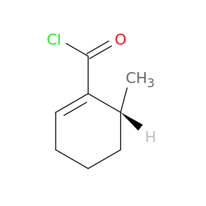 1-Cyclohexene-1-carbonylchloride, 6-methyl-, (R)- (9CI)
