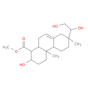 1-Phenanthrenecarboxylicacid,7-(1,2-dihydroxyethyl)-1,2,3,4,4a,4b,5,6,7,8,10,10a-dodecahydro-2-hydroxy-1,4a,7-trimethyl-(9CI)