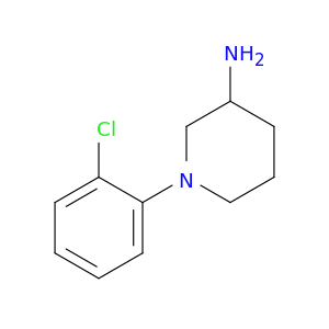 1-(2-chlorophenyl)piperidin-3-amine