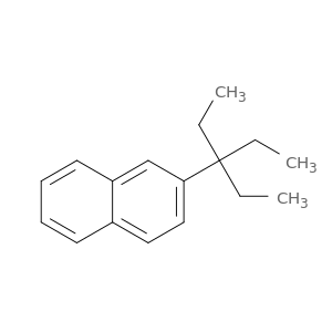 2-(3-ethylpentan-3-yl)naphthalene