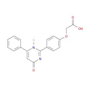 Acetic acid, [4-(1,4-dihydro-4-oxo-6-phenyl-2-pyrimidinyl)phenoxy]-