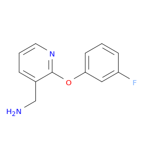 [2-(3-fluorophenoxy)pyridin-3-yl]methanamine
