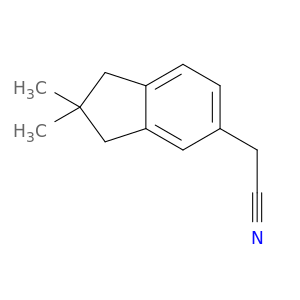 1H-Indene-5-acetonitrile, 2,3-dihydro-2,2-dimethyl-