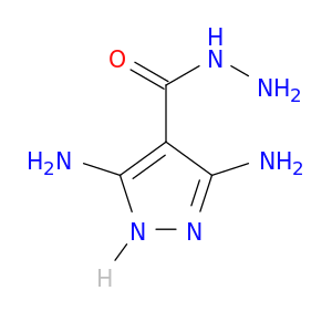 1H-Pyrazole-4-carboxylicacid, 3,5-diamino-, hydrazide