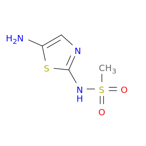 Methanesulfonamide, N-(5-amino-2-thiazolyl)-