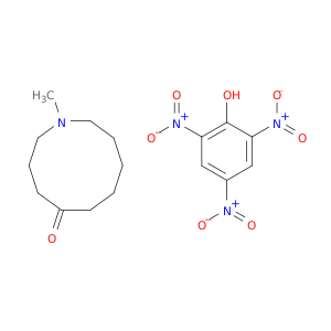 5(2H)-Azecinone, octahydro-1-methyl-, compd. with 2,4,6-trinitrophenol(1:1)