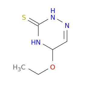 1,2,4-Triazine-3(2H)-thione, 5-ethoxy-4,5-dihydro-