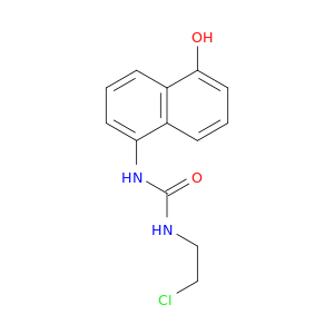 Urea,N-(2-chloroethyl)-N'-(5-hydroxy-1-naphthalenyl)-