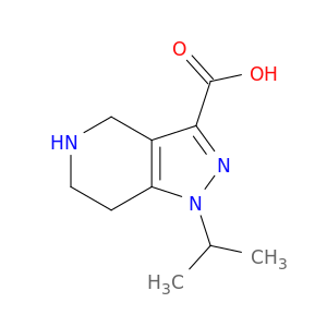 1-Isopropyl-4,5,6,7-tetrahydro-1H-pyrazolo[4,3-c]pyridine-3-carboxylic acid