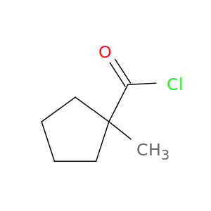 Cyclopentanecarbonylchloride, 1-methyl-