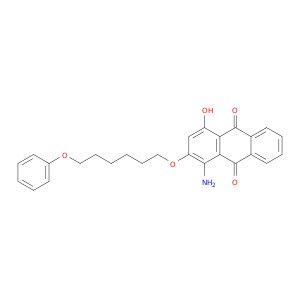 9,10-Anthracenedione, 1-amino-4-hydroxy-2-[(6-phenoxyhexyl)oxy]-
