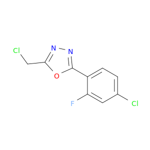 1,3,4-Oxadiazole, 2-(4-chloro-2-fluorophenyl)-5-(chloromethyl)-