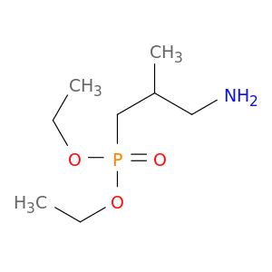 Phosphonic acid, (3-amino-2-methylpropyl)-, diethyl ester