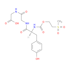 Glycine, N-[N-[N-[[2-(methylsulfonyl)ethoxy]carbonyl]-L-tyrosyl]glycyl]-