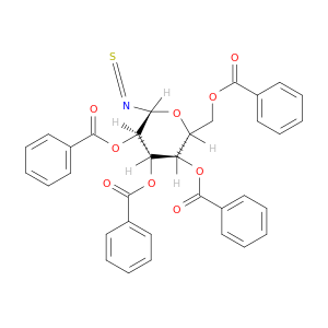 2,3,4,6-四-<I>O</I>-苯甲酰基- Β-<SMALL>D</SMALL>-吡喃葡萄糖基异硫氰酸酯[用于高效液相色谱标记]