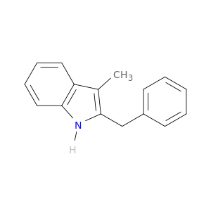 3-甲基-2-(苯甲基)-1H-吲哚