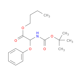 Acetic acid, [[(1,1-dimethylethoxy)carbonyl]amino]phenoxy-, butyl ester