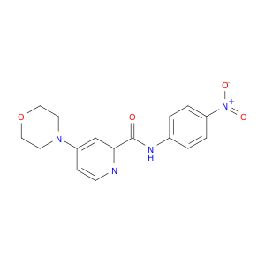 4-morpholin-4-yl-N-(4-nitrophenyl)pyridine-2-carboxamide