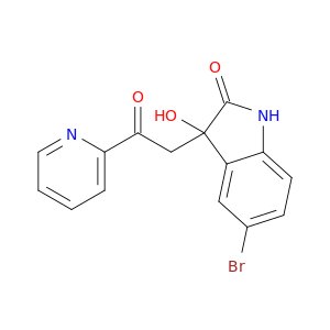 5-BROMO-3-HYDROXY-3-(2-OXO-2-(PYRIDIN-2-YL)-ETHYL)-1,3-DIHYDRO-INDOL-2-ONE