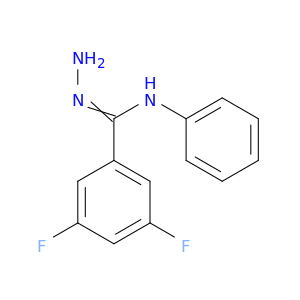 N'-amino-3,5-difluoro-N-phenylbenzene-1-carboximidamide